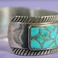 Tantalizing Turquoise Cobble Channelwork Watch Cuff, Jewelry by Dan Simplicio