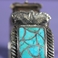 Tantalizing Turquoise Cobble Channelwork Watch Cuff, Jewelry by Dan Simplicio