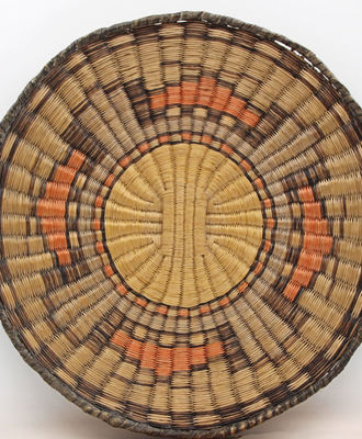 Wicker Plaque #2, Baskets by   Hopi basket