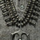 Sterling Silver Double Strand Squash Blossom Necklace, Jewelry by Francis Jones