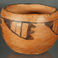 Papago Black on Red Pottery Bowl, Pottery by  Tohono O'Odham