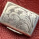 Elaborately Engraved Sterling Silver Vinaigrette Box with Golden Interior, Odd but Great by Francis Clark