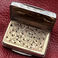 Elaborately Engraved Sterling Silver Vinaigrette Box with Golden Interior, Odd but Great by Francis Clark