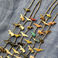 3 Strand Bird and Bear Fetish Necklace, Jewelry by  Zuni