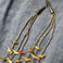 3 Strand Bird and Bear Fetish Necklace, Jewelry by  Zuni