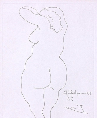 Femme vue de Dos, Prints by Pablo Picasso
