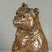 Adorable Seated Bear, Sculpture by Joffa Kerr
