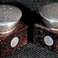 Sterling Silver & Rosewood Salt and Pepper Shakers, Odd but Great by William  Spratling
