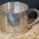 Stamped Sterling Baby Cup, Baby Cup by Jeffrey Castillo
