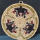 Coiled Basketry Plaque Featuring Left Hand Kachina Heads, Baskets by Irene Lomayaktewa