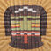 10" Kachina Basketry Plaque, Baskets by Tewa Hopi -