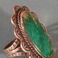 Dramatic Oval Turquoise Ring, Jewelry by  Navajo