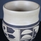 Dark Brown on Tan Jar with Flared Rim, Pottery by Evelyn Poolheco