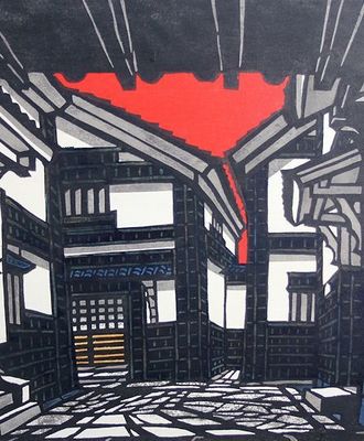 Kurashiki E, Prints by Kan Kawada