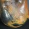 Perky Horny Toad Wedding Vase , Pottery by Betty Manygoats