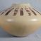 Ceremonial Yei Dancers' Procession on Graceful Tan Jar, Pottery by Ida Sahmie
