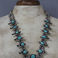 Squash Blossom Necklace & Matching Pendant Earrings, Jewelry by Dan Simplicio