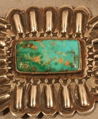Butterfly Concho Pin, Jewelry by  Navajo