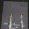 Earrings on Original Shop Display Card, Jewelry by Edison Cummings