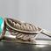 Fox Mine Turquoise Single Stone and Sterling Silver Cuff Bracelet, Jewelry by  Navajo