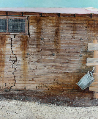 Bunk or Tack House by the Coral, Paintings by James  Rome