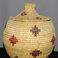 Hooper Bay Alaskan Lidded Basket, Baskets by  Yup'ik Eskimo