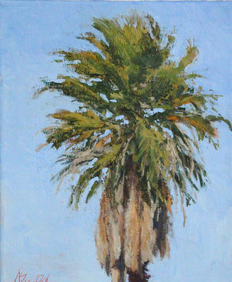Palm #2, Paintings by Lynn Baker