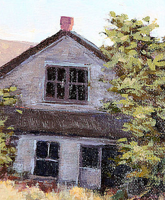 Empty Windows (Jerome, AZ), Paintings by Lynn Baker