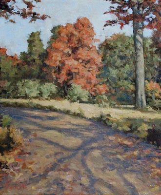 Back Road, Paintings by Lynn Baker