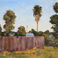 80's Back Yard Phoenix #2, Paintings by Lynn Baker