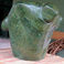 Calf's Head in Verdite, Sculpture by Nicholas Kadzungura
