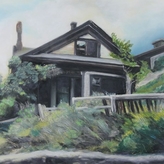Old Corbus Place - Jerome, Paintings by William Chapin