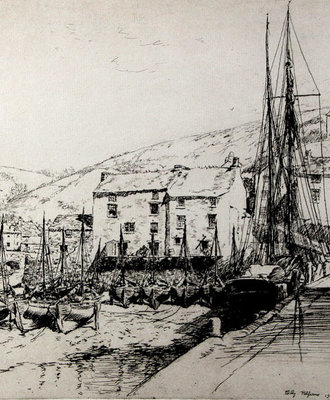 Polperro Number 1, Prints by Kerr Eby
