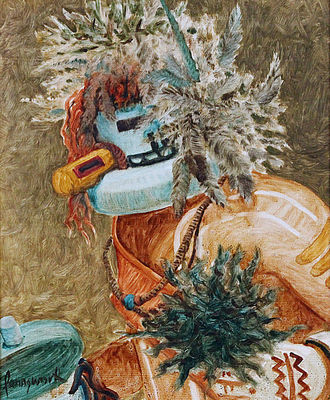 Tasaf Kachina, Paintings by John Farnsworth