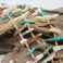 3 Strand Necklace of 87 Bird Fetishes, Jewelry by  Zuni