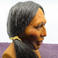 #4 Hand-Carved Wooden Indian Head, Sculpture by Cecil Wakefield