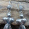 Sterling Silver "Navajo Doll" Earrings , Jewelry by  Navajo